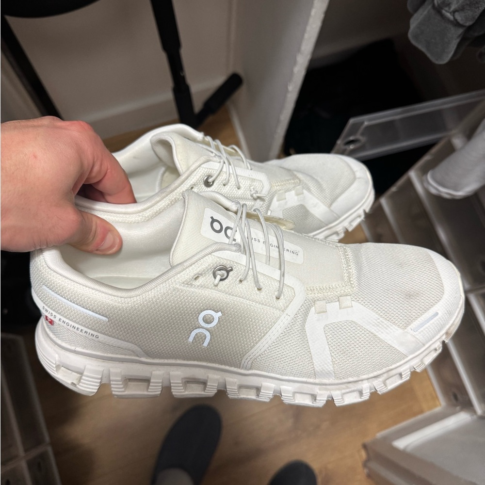 Men's On Cloud 5 White/White